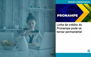 Linha De Credito Do Pronampe Pode Se Tornar Permanente Notícias E Artigos Contábeis - Adjutos Assessoria Contábil