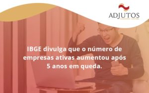 Ibge Divulga Que Numero De Empresa Ativas Aumentou Adjutos - Adjutos Assessoria Contábil